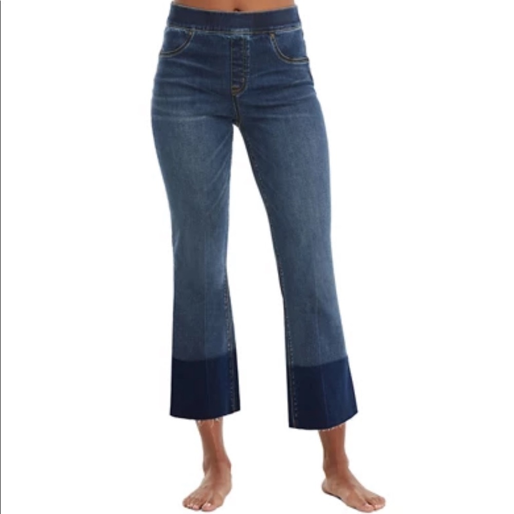 👖 SPANX CROP FLARE JEANS